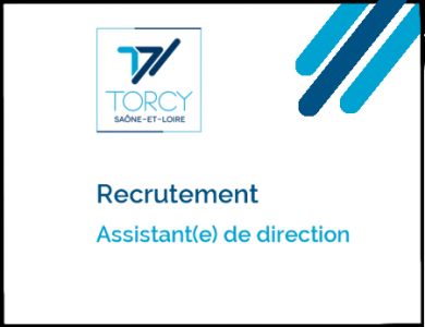 Mairie de Torcy - Avis de recrutement // Assistant(e) de direction