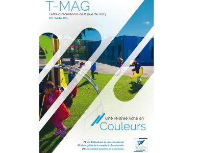 Mairie de Torcy - TMAG n° 3  « Une rentrée riche en couleurs »