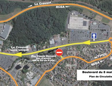 Mairie de Torcy - Info travaux : modifications de circulation sur le Boulevard du 8 Mai