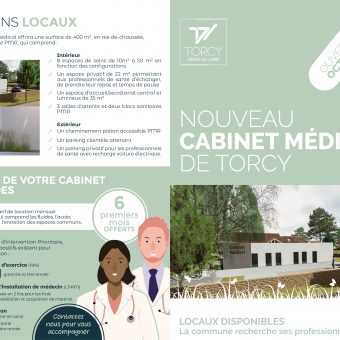 Ville de Torcy 71 - Cabinet médical – Torcy cherche des médecins généralistes