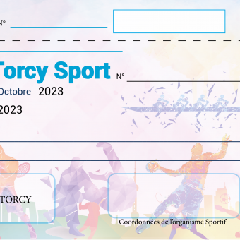Ville de Torcy 71 - Distribution du Chèque Torcy Sport 2023 aux petits Torcéens