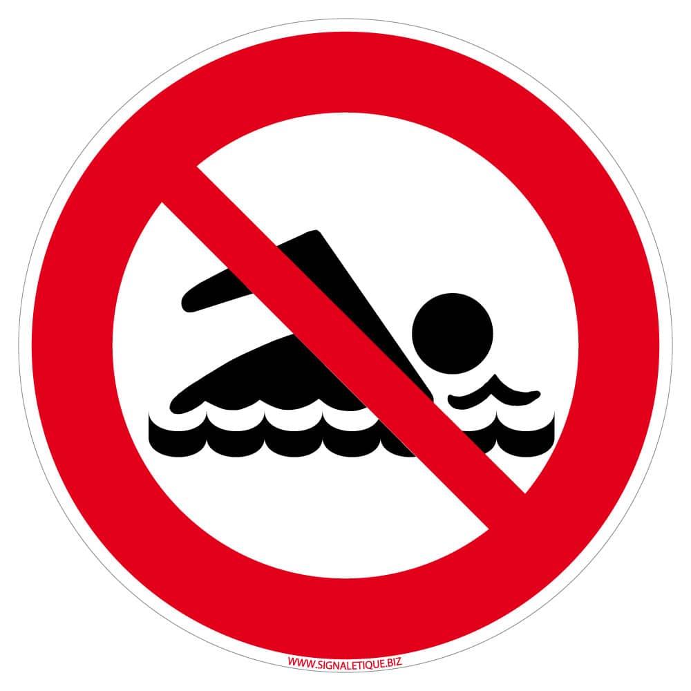baignade interdite